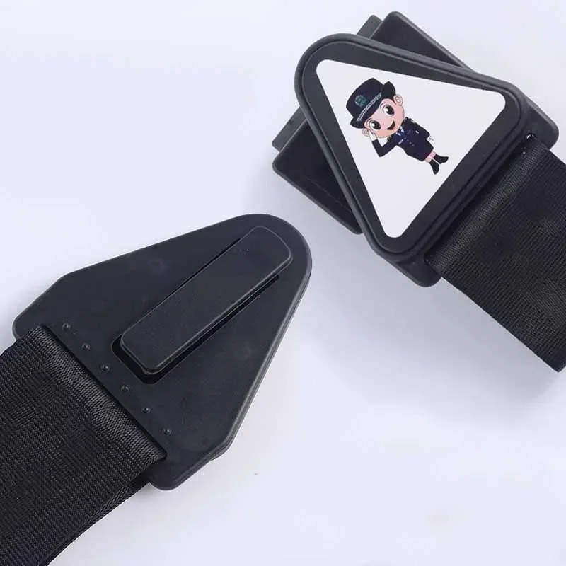 Child Car Safety Belt Fixator Adjuster Universal Children Safety Seat Strap Belt Buckle Seat Belt Correction Tape Baby Protector