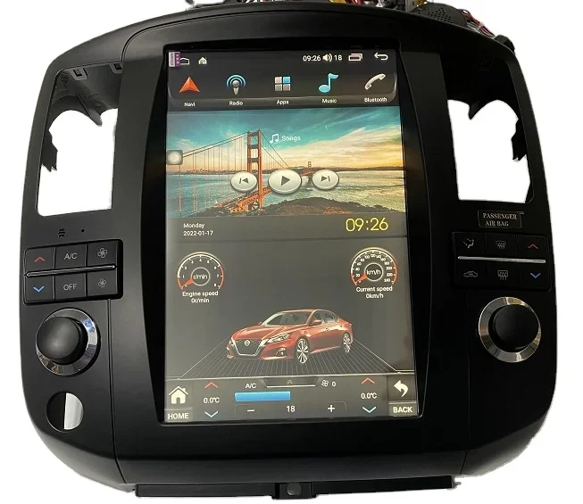 

8 Cores 4+64 Screen Android 11 Car DVD Radio Player GPS Navigation For Nissan Pathfinder 2008-2012