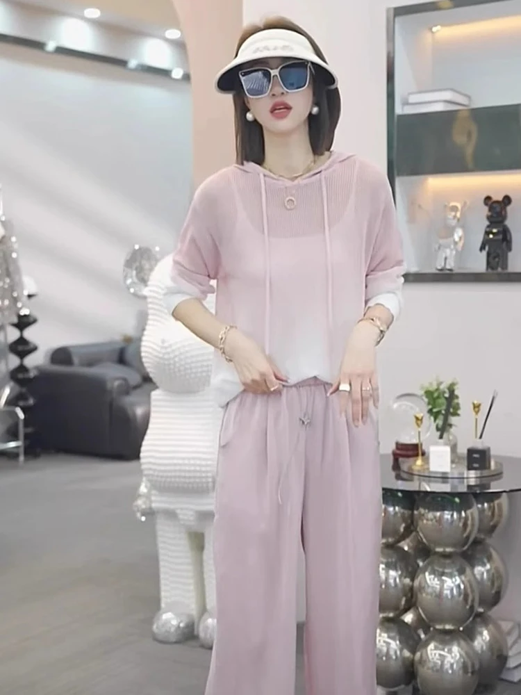 

Осенняя новинка: дышащая толстовка с градиентным цветом и капюшоном, защита от солнца, удобная, свободная, с длинными рукавами, повседневная, универсальная, модная.