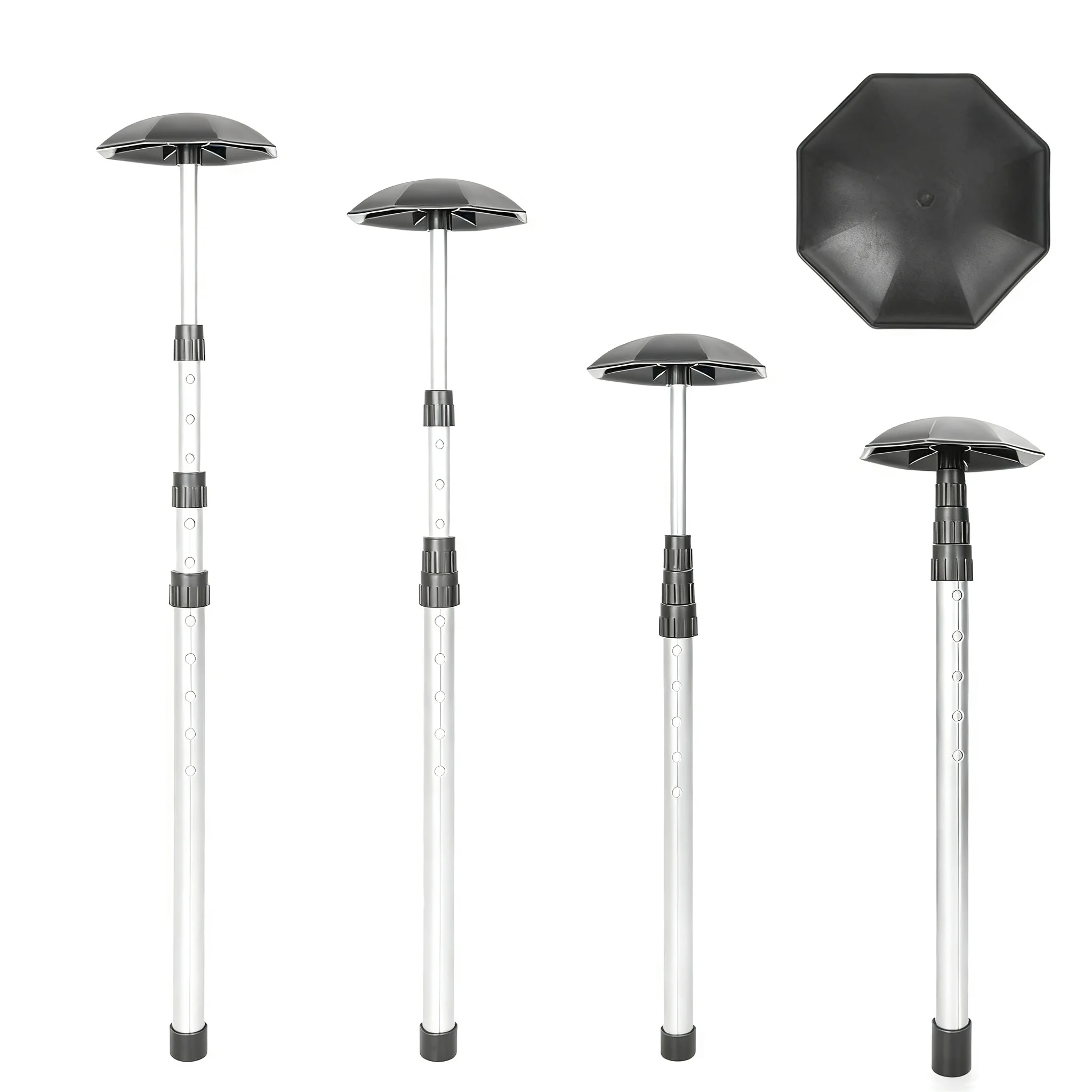 Golf Club Protector Steel Construction Durable Golf Bag Stand Club Support Rack Protects Clubs