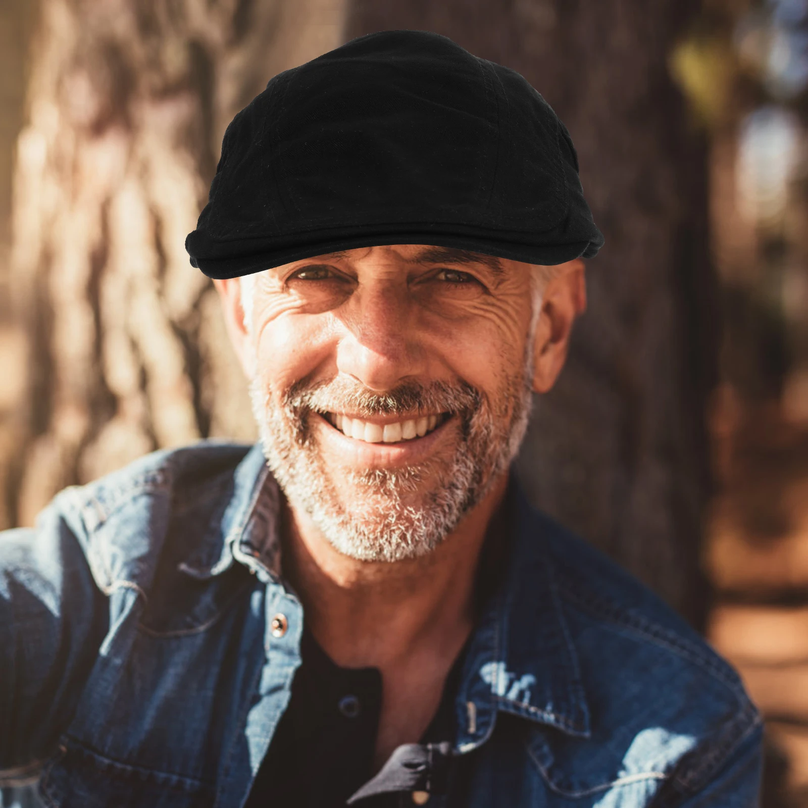 

Кепка из чистого хлопка, шляпы для мужчин, газетник, британские винтажные береты, мужские кепки в стиле вестерн, модное платье среднего возраста