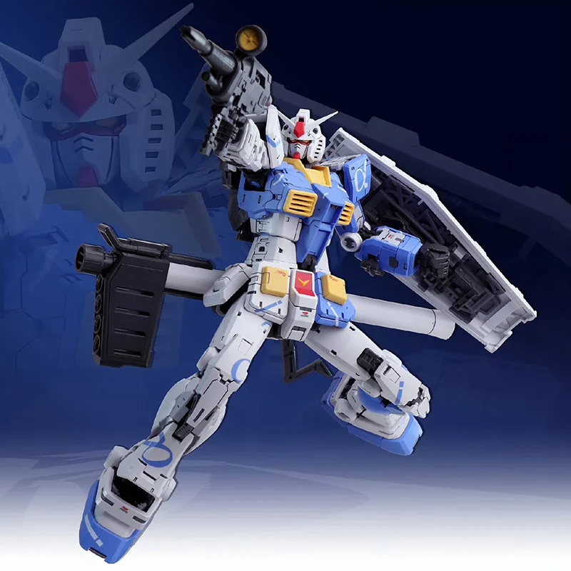 1/100 FAT CAT MODELLO MG RX-78-2 Ver.9 Zulan Colore Originale Mobile Suit Ingrandimento Serie Schema Modello di Montaggio Giocattolo Regalo