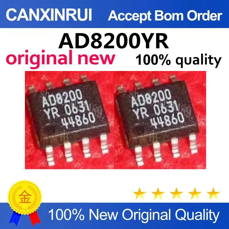 (5-100piezas)AD8200YR AD8200YRZ Voltage Differential Amplifier Enculated SOP-8 Brand New Original