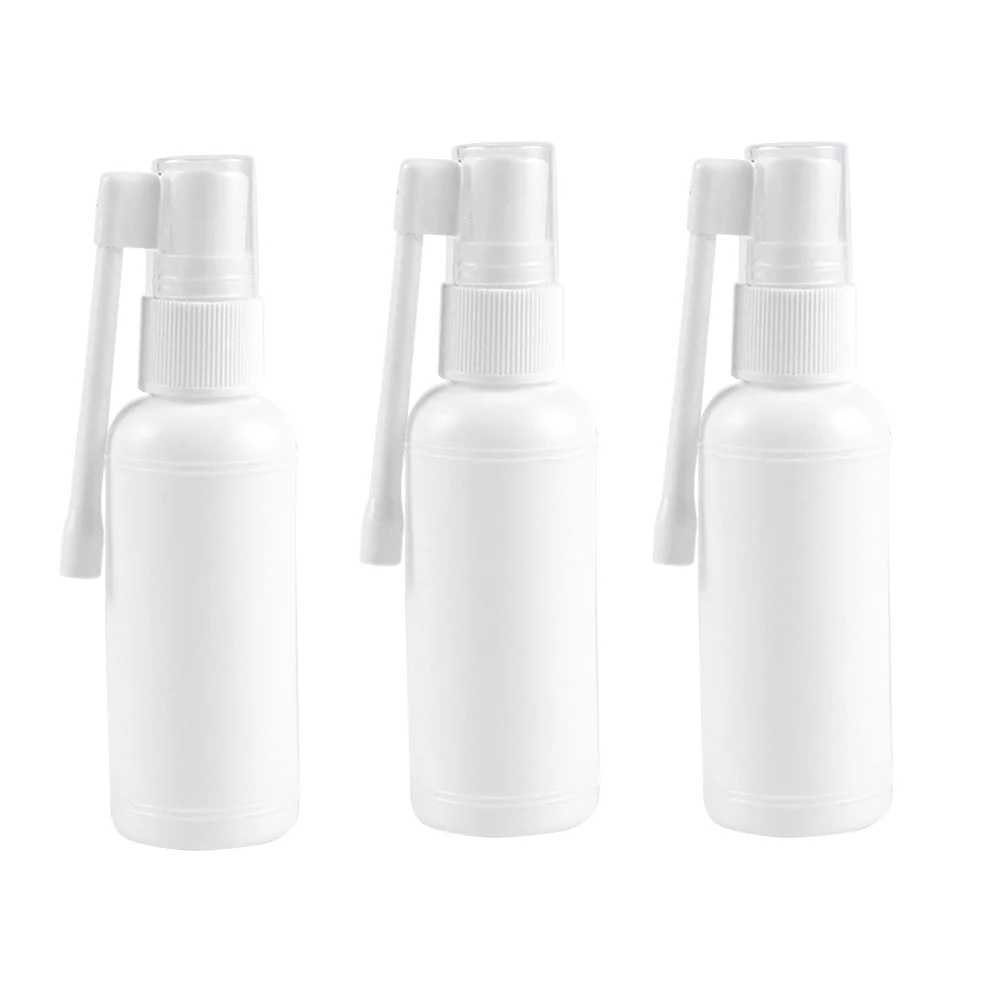 10 Pcs Outdoor Spray Bottle Nasal Sprayer Fine Mist Nose Clean Leakproof Rhinitis PE Material Protective