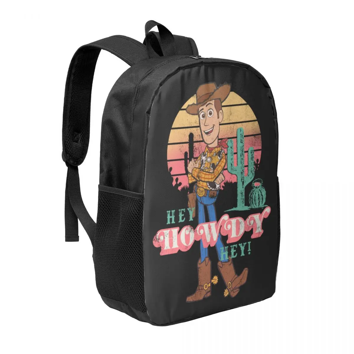 Custom Toy Story Woody Anime Backpack Women Men Fashion Bookbag for School College Bags