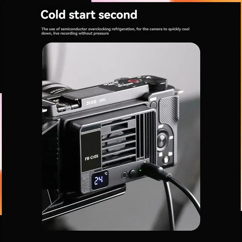 

A92Z FB-CR05 Система охлаждения камеры Радиатор Охлаждающий вентилятор для Sony Canon FUJIFILM ZV-E1 A7M4 A6700 A72C R8 R7 R6 XT4