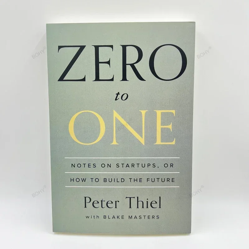 

Zero To One on Startups How To Build The Future Encourage Books By Peter Thiel with Blake Masters Notes