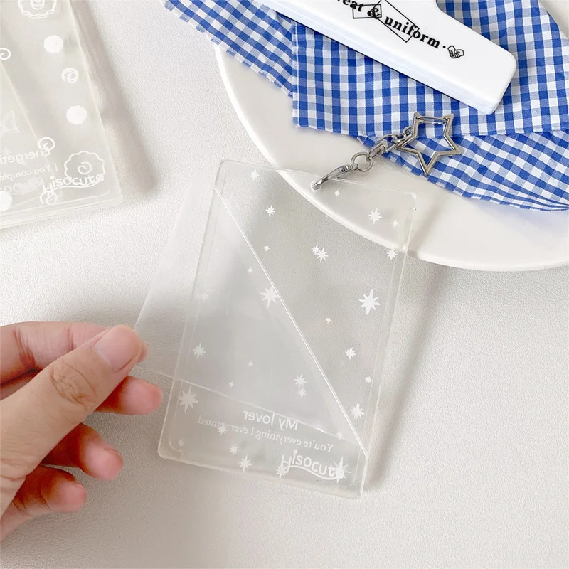 Kpop 3 Inch Hard Card Holder Pendant Postcard Card Case Idol Album Photo Card Card Brick Collector Card Photocards Holder