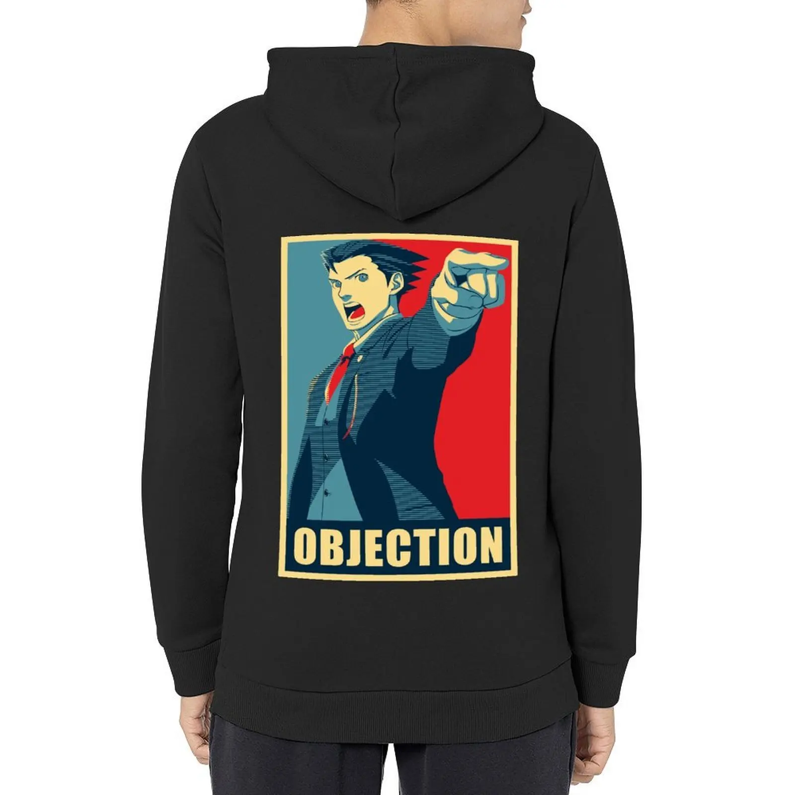 

OBJECTION Hoodie anime clothes men's coat winter clothes autumn new features of hoodies & sweatshirts