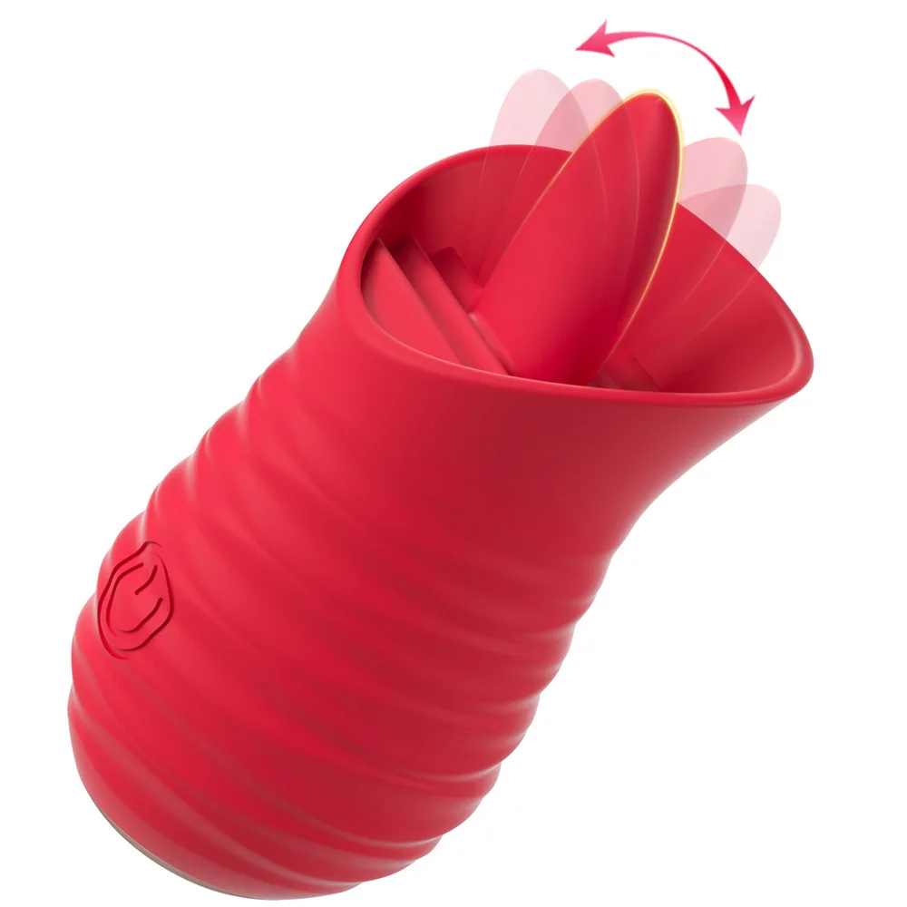 Rose-Licking Dildo Vibrator Sex Toy for Women Nipple Clitoral Stimulator Vibrating Egg Tongue Lick Clitoris Sucker Adult Toys 18