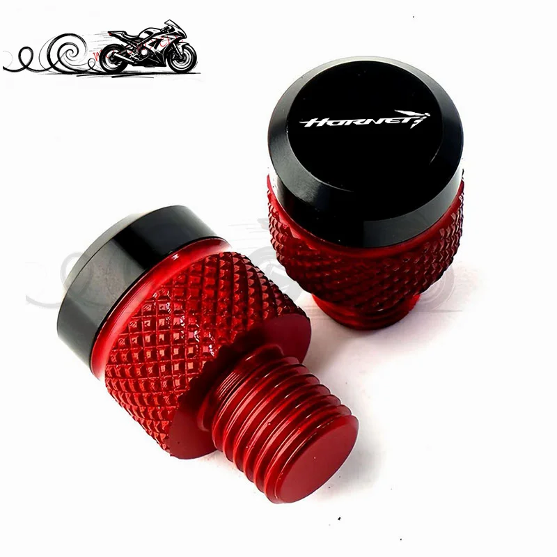 Akcesoria motocyklowe do HONDA CB750 CB 750 HORNET 2023, zaślepki otworów na lusterka M10*1.25, aluminiowe, CNC, śruby, nakrętki, osłony.