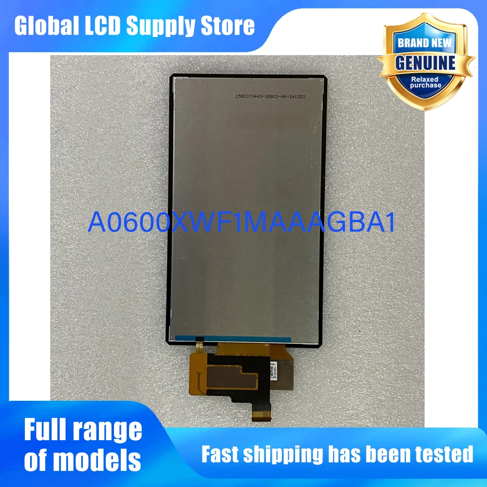 A0600XWF1MAAAGBA1 New Original A-Grade 6 inch 800x1280 LCD Display Screen for Smart Home/IoT/Consumer