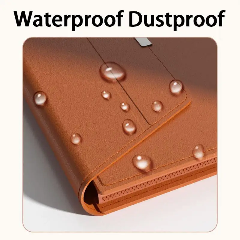 Laptop Protective Cover Waterproof Sleeve Letters for Macbook Air 13 Case 11 13.3 15.4 Envelope Leather Laptop Sleeve Pouch