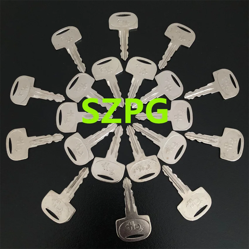 5/10/20PCS 601 Key 601 Ignition Key Spare Key for Sany Mini Excavator
