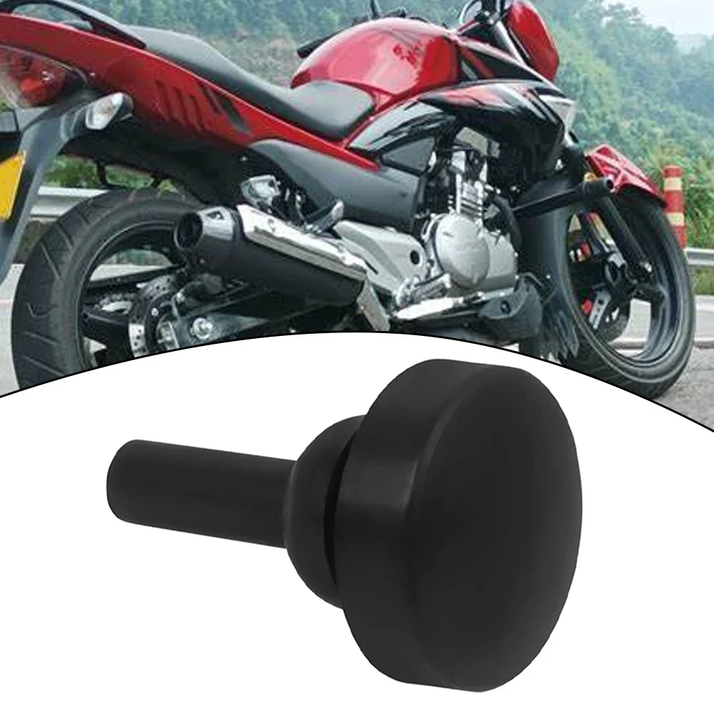 Black Kickstand Pad Accessory Pad Motorcycle Accessories Fit For Most Models Long-lasting Use Unobtrusive Accessory