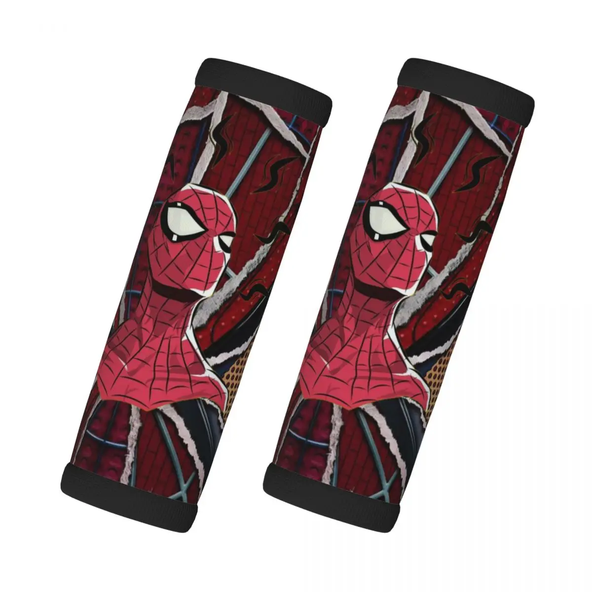

Custom Spider Man Luggage Handle Wrap Suitcase Identifier 2 Pack Superhero For Door Handle