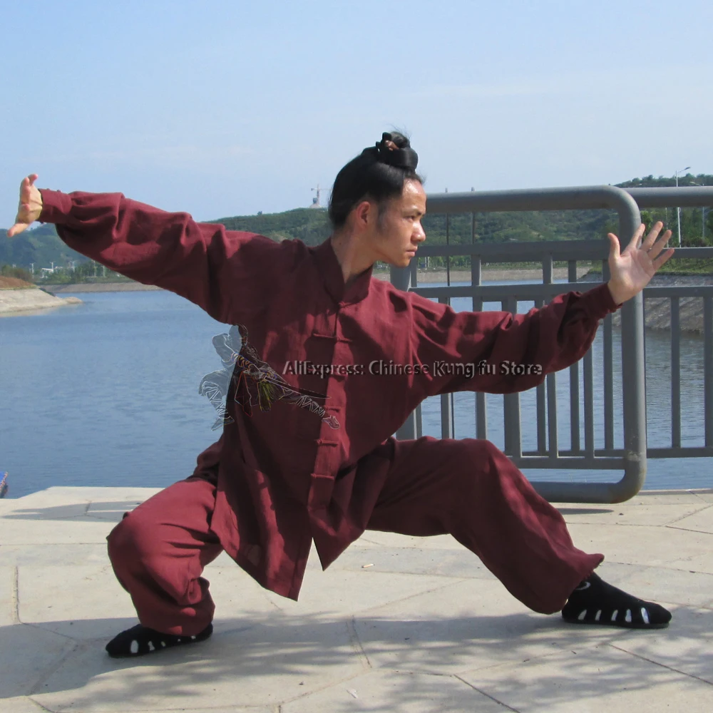 Custom Tailor Tai Chi Uniform Wing Chun Martial arts Suit Wushu Taiji Jacket and Pants 25 colori alta qualità necessita di misure