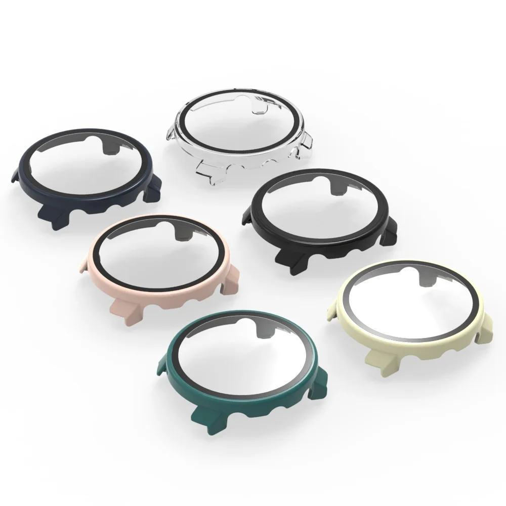 

Чехол с твердым краем, полная стеклянная защитная пленка для экрана, чехол для умных часов Polar Vantage V3/M3, защитная рамка, аксессуары