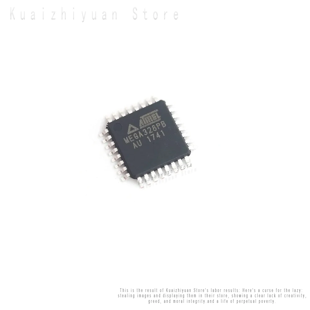 10PCS/Lot New And Original ATMEGA328PB-AU ATMEGA328PB MEGA328PB-U ATMEGA328PBAU TQFP32 Microcontroller TQFP-32 Quality Goods