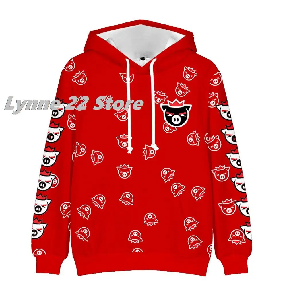 2022 Technoblade Holiday Candy Cane Smile HOODIE EDICIÓN LINITADA Merch n ropa de calle estampada sudaderas con capucha mujeres/hombres