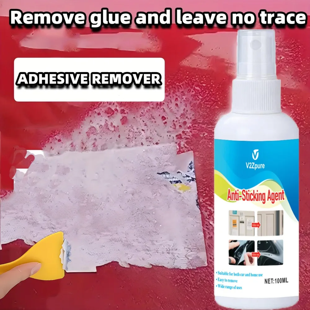 Glue Remover Sticker Remover Spray Multifunctional Adhesive Remover Car Glue Cleaner Double-sided Adhesive Tape Remover Liquid