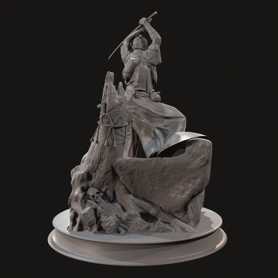 The height of man 38mm 50mm 75mm Resin model kits figure colorless and self-assembled 3D Printing  TD-7006/3D