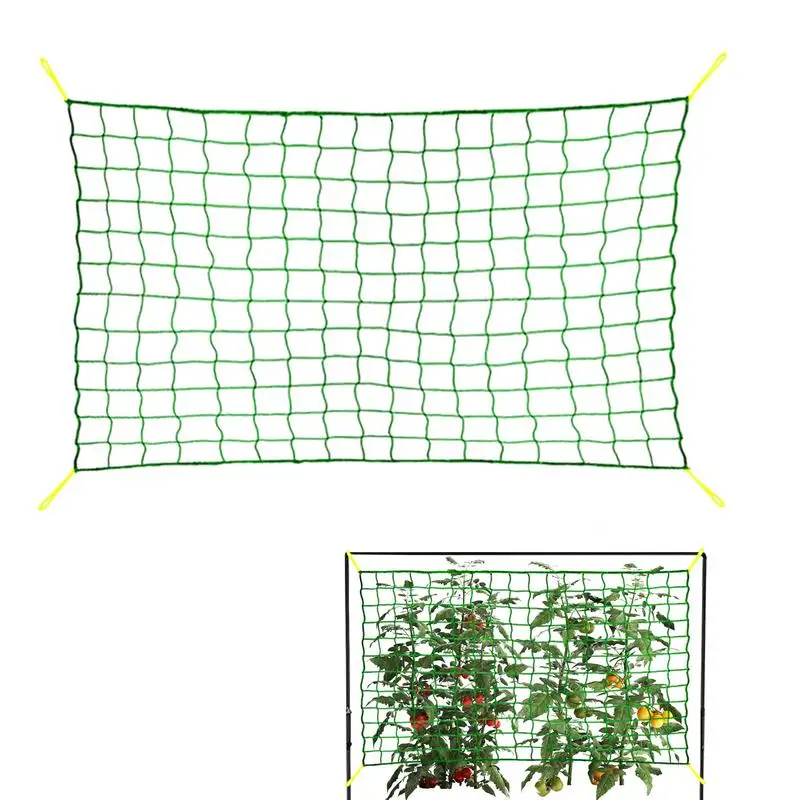Plants Grow Climbing Net Durable Trellis Net Garden Trellis Netting Flexible Plant Support Mesh  Heavy-Duty Elastic Plant Net