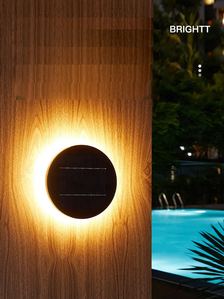 Imagem -05 - Impermeável Solar Outdoor Wall Lights Garden Cube Design Sensor de Luz Solar Pátio Varanda Luz de Vedação Ip65 10w 3000k