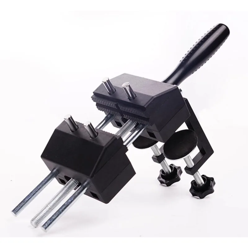 120mm wide jaw rotating base, suitable for irregular shapes - multi angle woodworking workbench visual heavy-duty G-type light