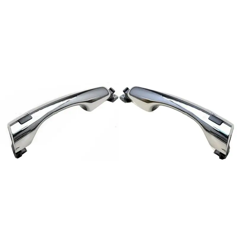 

AEF2-1Pair Front Door Inductive Chrome Handle Have Button 82651-C5710 82661-C5710 For Kia Sorento 2015-2018 Outer Pull Handle