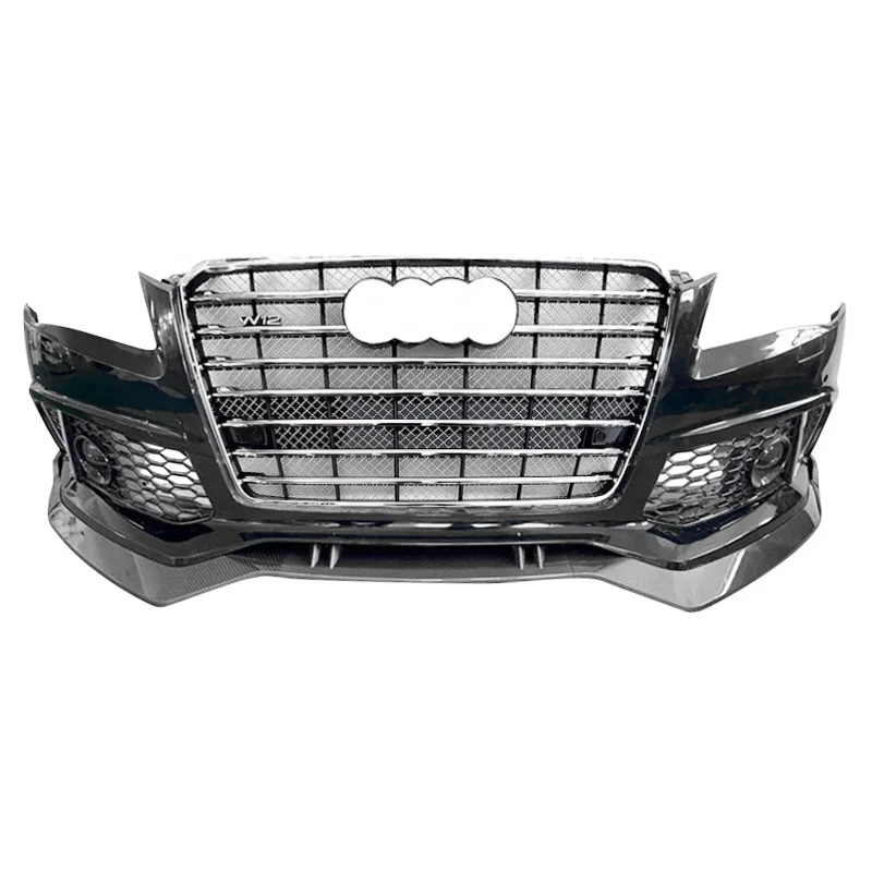 

A8 S8 Front Bumper for Audi W12 Body Kit Approved Plastic Bumper for A8 S8 W12 Model 2011 2012 2013 2014 2015 2016 20