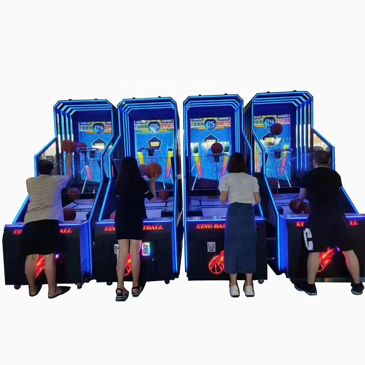 hot sale basketball king basketball shooting game machine with 60 inch monitor and 3D animation sport game machine