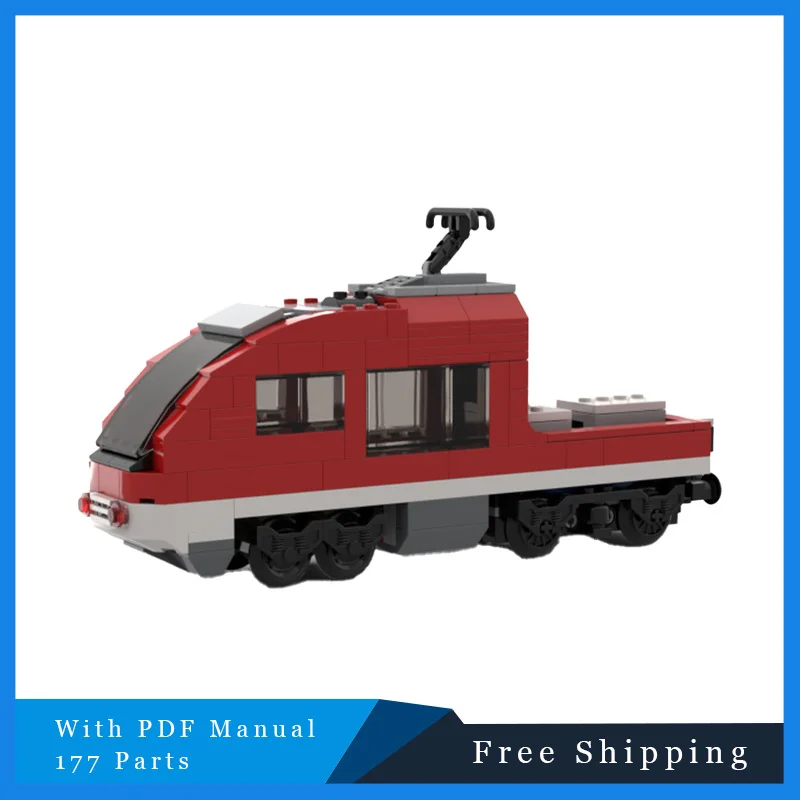 177 pçs série de veículos de engenharia tecnologia de carro motor vermelho bloco de construção modular modelo crianças diy montagem brinquedo aniversário