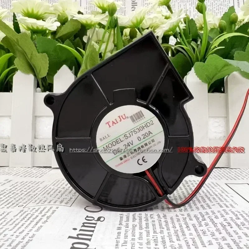 for Sanju SJ7530HD2 12V 24V 0.20A 7530 Projector Turbo Blower Centrifugal Cooling Fan