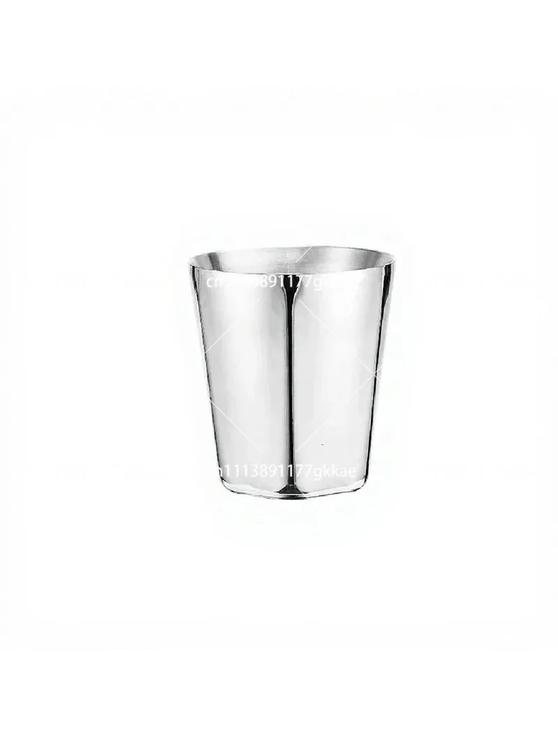 Commercial Stainless Steel Ice Bucket Set with Stand, Floor-Standing Champagne Bucket for Parties