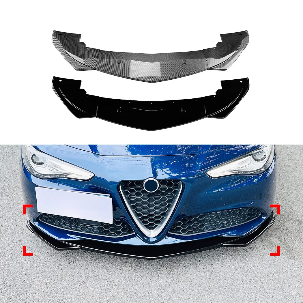 

FOR Alfa Romeo Juliet Giulia Low-end Version 2015-2022 Car Front Lip and Front Shovel Modification Accessories