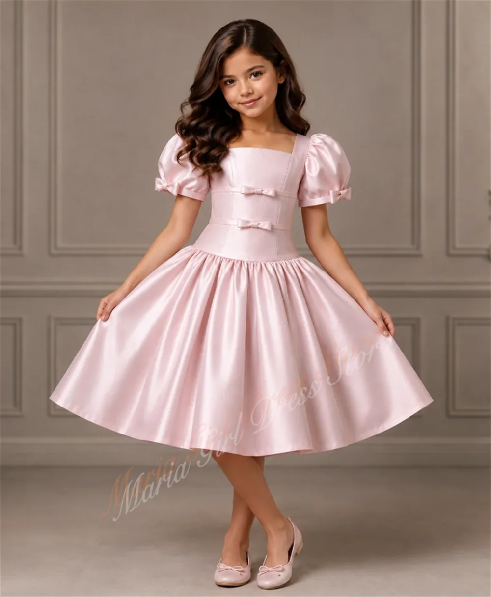 elegant-girl-knee-length-party-dress-with-bow-decoration-for-kids-toddlers-birthday-wedding-first-communion-evening-wear