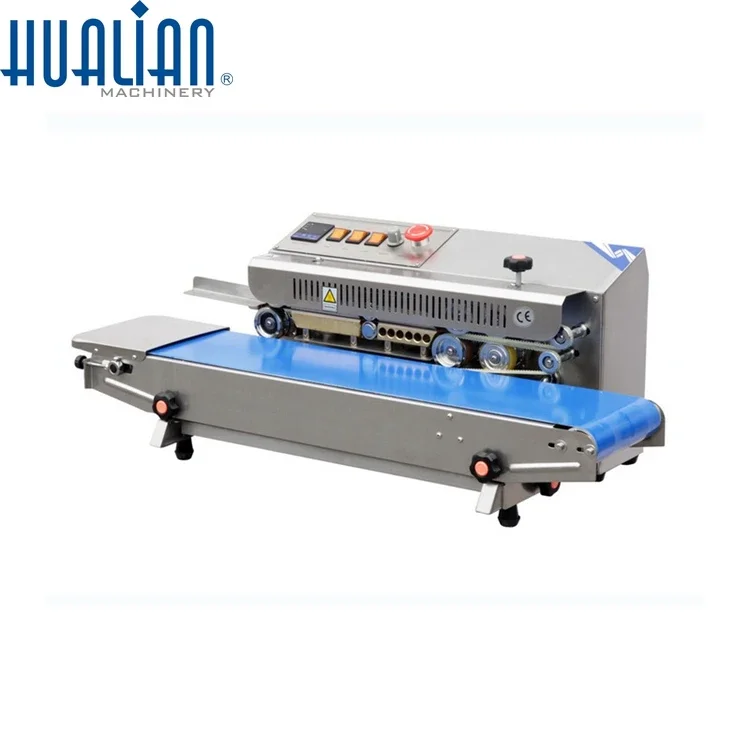 

FR-770I Hualian Continuous Bag Sealer Plastic Steel Wheel Embossing Printing (optional) 12m/min,16m/min Stainless Steel 10