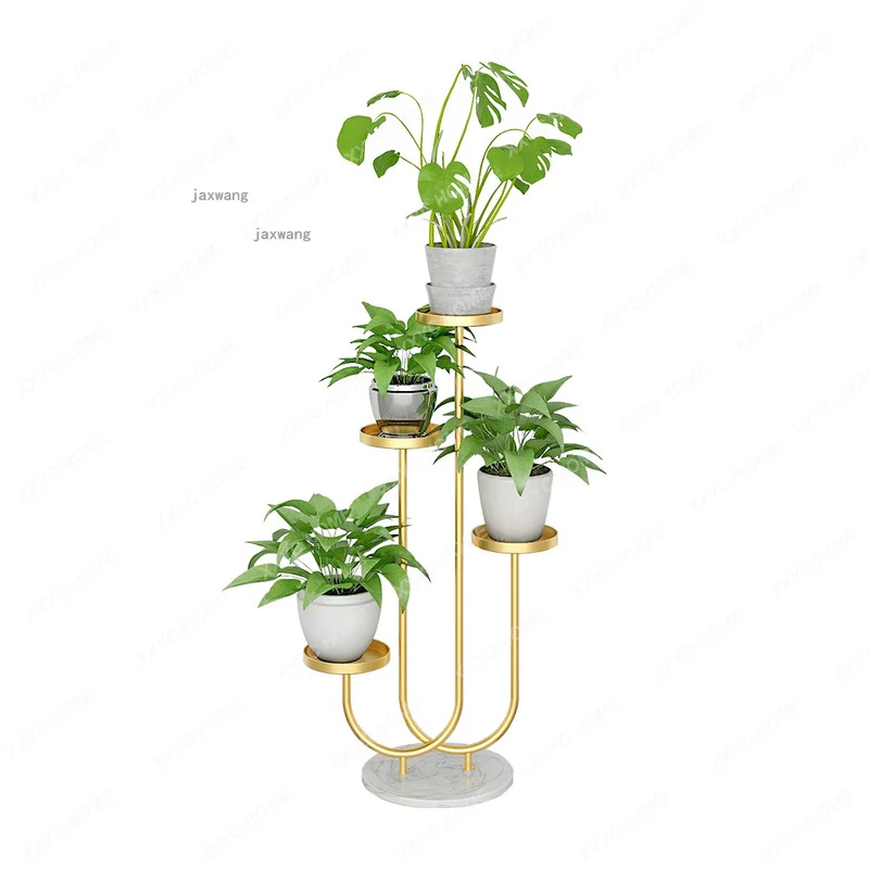 Multi-layer Corner Storage Plant Shelf Living Room Balcony Floor Style Flower Stands Nordic Bedroom Hotel Lobby Flower Pot Racks