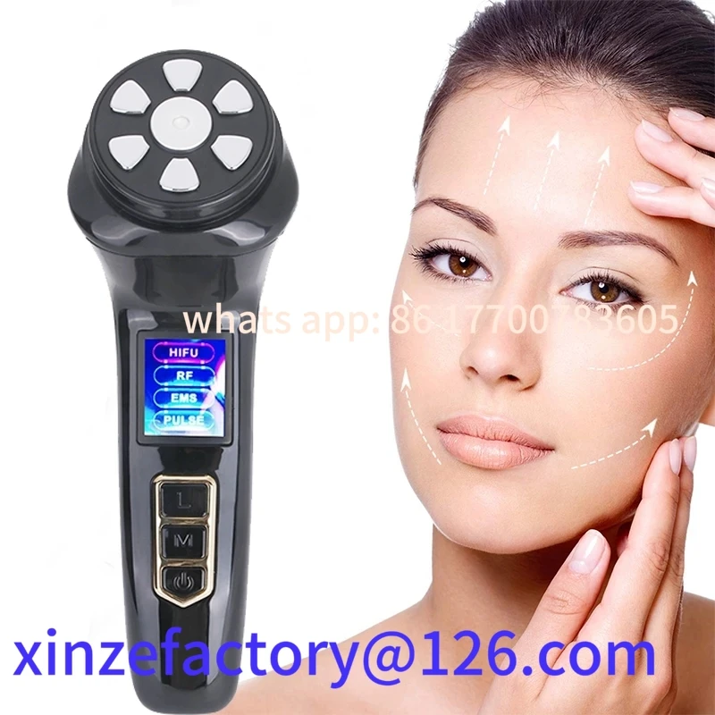 

Customizable Newest 4 IN 1 Mini HIFU Machine 3nd GenerationMassager