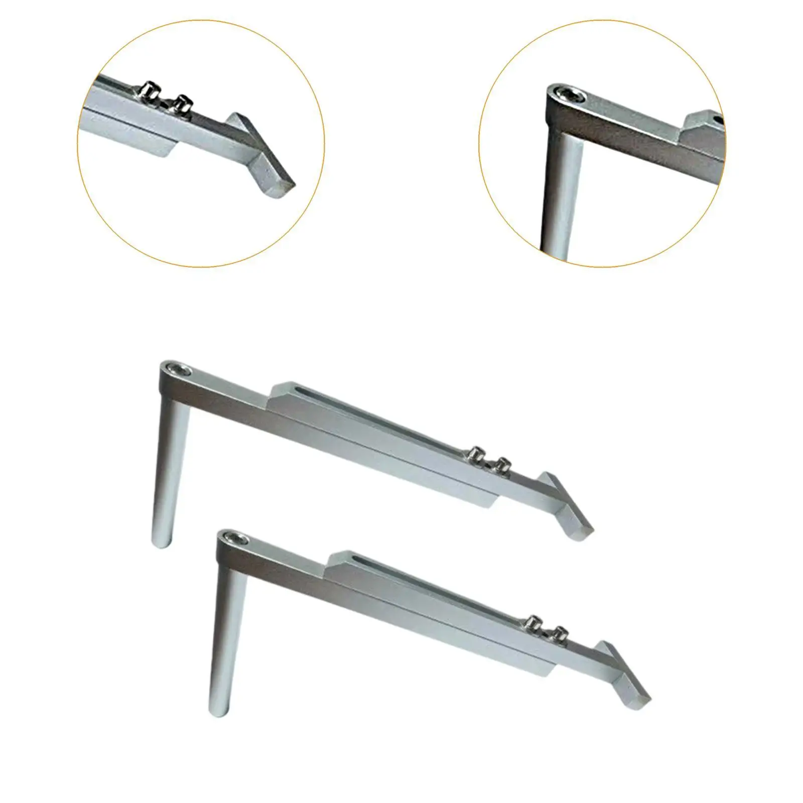 Rear Seat Support Rod Durable Aluminum Alloy Interior Hardware Quick Fit Adjustable for Shanhai T2 Road Travel Comfort