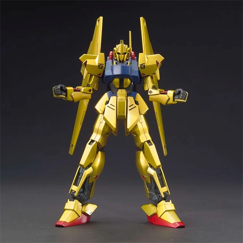 โมเดลการ์ตูนอนิเมะญี่ปุ่นสำหรับเด็กแรกเกิด Bandai HGUC hyaku shiki GUNDAM ฟิกเกอร์อนิเมะญี่ปุ่น MSN-100เมชาชิ้นส่วนของเล่นของขวัญวันเกิด