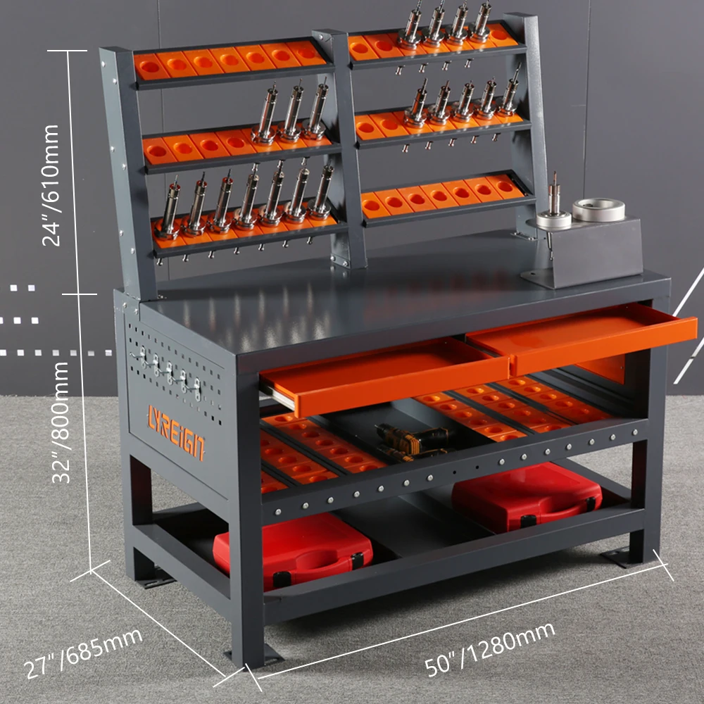 Mechanic Tool Cart  Workshop Equipment High Quality Cold Rolled Steel Sheet Tool Cart Tool Cabinet Cnc Workbench