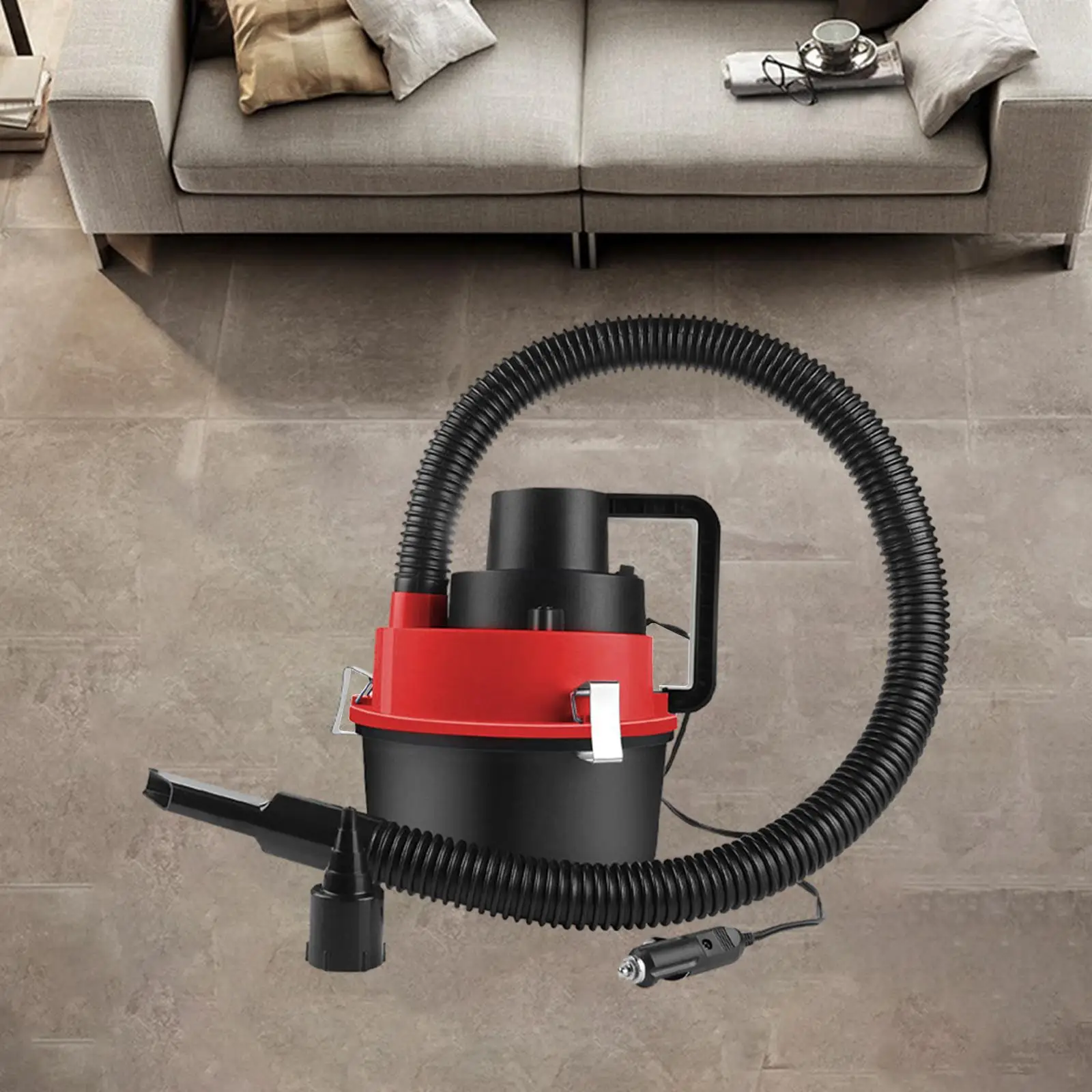 

Автомобильная вакуумная канистра 12 В для влажной/сухой уборки, легкая для автомобиля, грузовика, фургона, внедорожника Compact