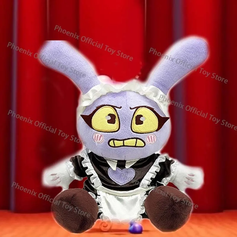 

NEW Circus Maid Jax Plush Funny Anime Rabbit Jax Plushie Cartoon Stuffed Doll Soft Decor Pillow Doll Children's Birthday Gift