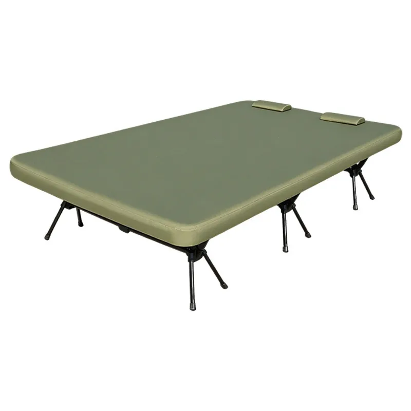 Customized outdoor horizontal bar inflatable bed, thickened brushed camping air cushion bed
