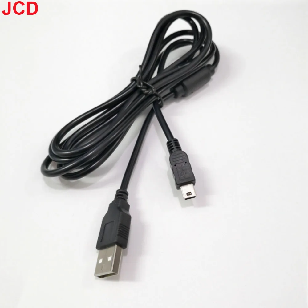 JCD 1pcs For PS3 1.8M USB Charge Cable for PS 3 Wireless Game Console Controllers Charing Cord Wire Line with Magnetic Ring