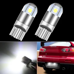 2pcs LED License Plate Light Bulb W5W T10 For Mitsubishi ASX Carisma Colt Eclipse Cross Galant Grandis Lancer Outlander Pajero 4