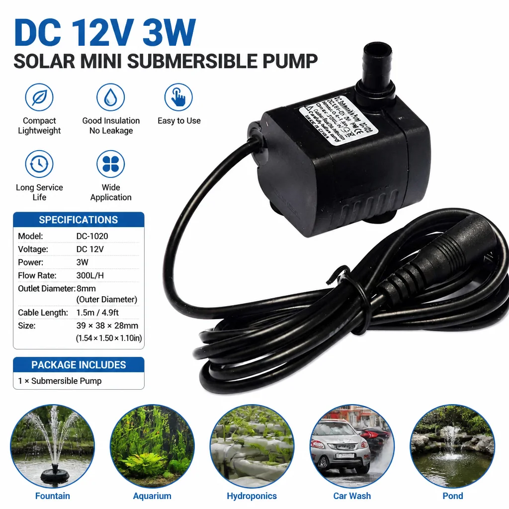 Aquarium Fish Electric - 1 Stück Original DC 3W 12V