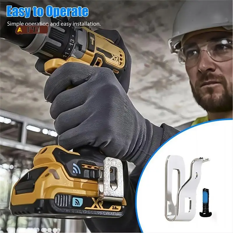 AF93-klipsy do paska, 4 szt. klipsy do wiertarki zestaw haków ze śrubami do N268241 do elektronarzędzi 20 V DCD980 DCD985 DCD980L2 DCD985L2